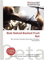 Biak Naked-Backed Fruit Bat,6134444820,9786134444828