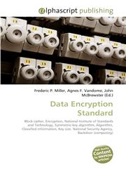 Data Encryption Standard,613026836X,9786130268367