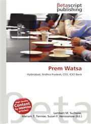 Prem Watsa,6133018186,9786133018181