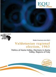 Valdotanian regional election, 1963,6138249720,9786138249726