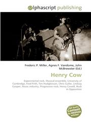 Henry Cow,6130298447,9786130298449