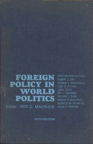 Foreign Policy in World Politics 5th Edition,0876921152,9780876921159