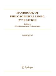 Handbook of Philosophical Logic Volume 13 2nd Edition,1402035209,9781402035203
