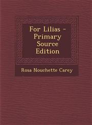 For Lilias,1289522278,9781289522278