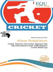 Alison Hodgkinson,6201417621,9786201417625