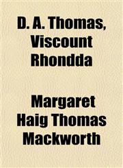 D. A. Thomas, Viscount Rhondda,1152019430,9781152019430