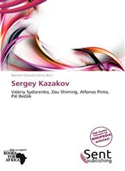 Sergey Kazakov,6139334217,9786139334216