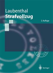 Strafvollzug,3540638563,9783540638568