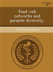 Food web networks and parasite diversity.,1243685123,9781243685124