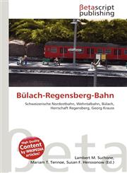 Bülach-Regensberg-Bahn,6134831484,9786134831482
