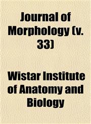 Journal of Morphology (v. 33),1152986554,9781152986558