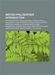 British philosopher Introduction John Macmurray, David Gooding, Timothy Smiley, Raghavan N. Iyer, Anthony Quinton, Baron Quinton,1233062921,9781233062928