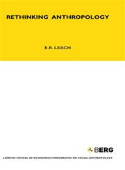 Rethinking Anthropology,1845202791,9781845202798