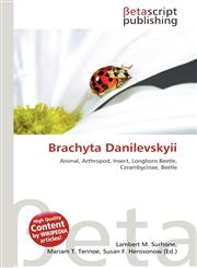Brachyta Danilevskyii,6135118226,9786135118223