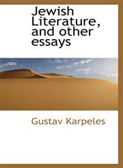 Jewish Literature, and other essays,1116149117,9781116149111