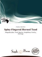 Spiny-Fingered Horned Toad,6137966070,9786137966075