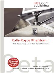 Rolls-Royce Phantom I,6135072382,9786135072389