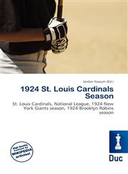 1924 St. Louis Cardinals Season,6135869019,9786135869019