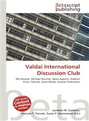 Valdai International Discussion Club,6131051151,9786131051159