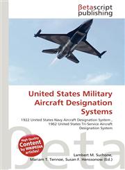 United States Military Aircraft Designation Systems,6135431021,9786135431025