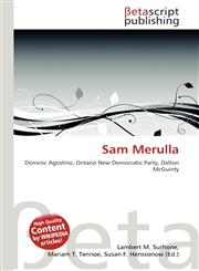 Sam Merulla,6135136933,9786135136937