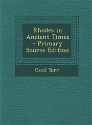 Rhodes in Ancient Times - Primary Source Edition,1293417084,9781293417089