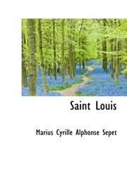 Saint Louis,1103623001,9781103623006