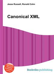 Canonical XML,5512183575,9785512183571
