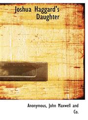 Joshua Haggard's Daughter,1140339672,9781140339670