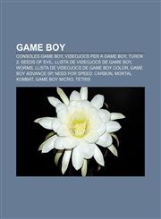 Game Boy Consoles Game Boy, Videojocs per a Game Boy, Turok 2: Seeds of Evil, Llista de videojocs de Game Boy, Worms,1232720410,9781232720416