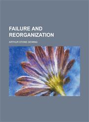 Failure and reorganization,1234244837,9781234244835