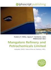 Mangalore Refinery and Petrochemicals Limited,6134198862,9786134198868