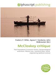 McCloskey critique,6134371408,9786134371407
