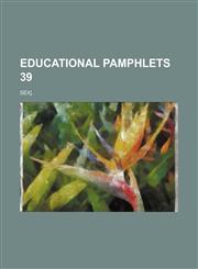 Educational pamphlets 39; sex].,1130627691,9781130627695
