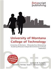 University of Montana College of Technology,6136008572,9786136008578