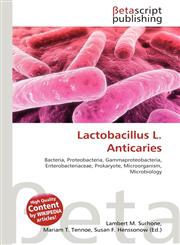 Lactobacillus L. Anticaries,6137649849,9786137649848