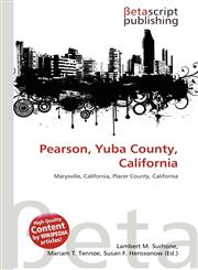 Pearson, Yuba County, California,6135229907,9786135229905