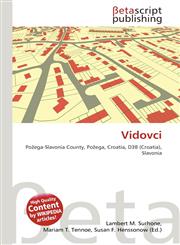 Vidovci,6134578398,9786134578394