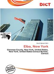 Elba, New York,620190168X,9786201901681