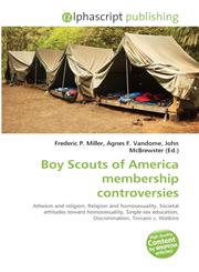 Boy Scouts of America Membership Controversies,6130030150,9786130030155