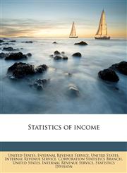 Statistics of income,1179518454,9781179518459