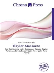 Baylor Massacre,6135782363,9786135782363