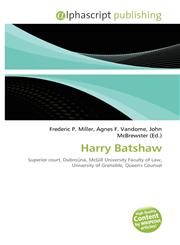 Harry Batshaw,613431336X,9786134313360