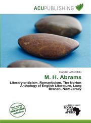 M. H. Abrams,6137149803,9786137149805