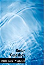 Dodge Genealogy,1140095749,9781140095743