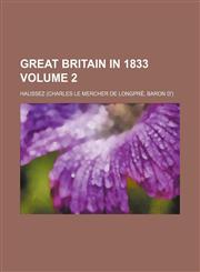 Great Britain in 1833 Volume 2,1231061510,9781231061510