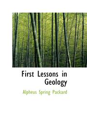 First Lessons in Geology,1113013729,9781113013729