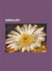 Annalen,1234429640,9781234429645