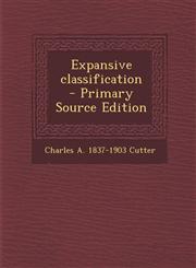 Expansive Classification,1287624499,9781287624493