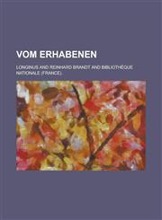 Vom Erhabenen,1153494817,9781153494816